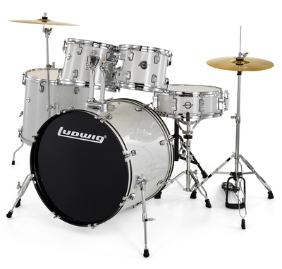 Ludwig Accent Fuse 5pc Silver