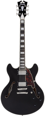 DAngelico Premier DC Black Flake V2