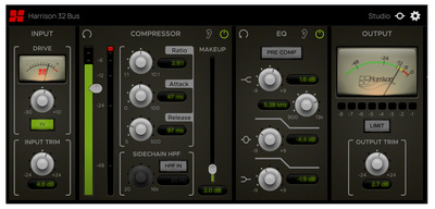 SSL Harrison x SSL Compressor Bdl.
