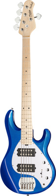 Sterling by Music Man S.U.B Sting Ray5 HH Cobra Blue