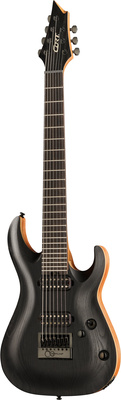 Cort KX707 Evertune Open Pore Black