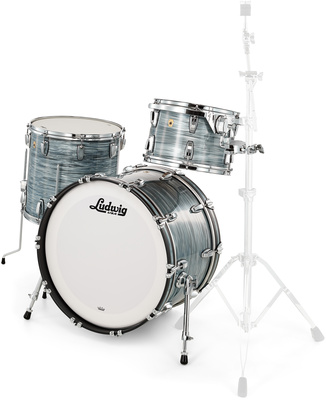 Ludwig Legacy Mahogany Fab Blue Oyst.