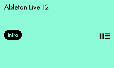 Ableton Live 12 Intro – Thomann United Kingdom