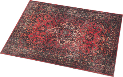 Drum N Base Vintage Pedal and Amp Rug Red