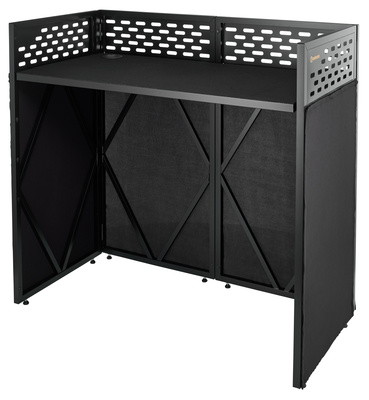 Roadworx DJ Table ALU Black
