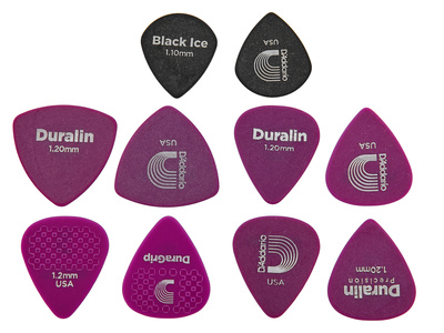 Daddario XDPR6-10 Duralin Picks Heavy