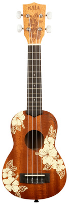 Kala KA-HIBISCUS-S Mahogany Uke