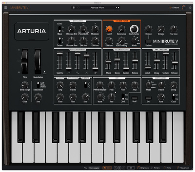 Arturia MiniBrute V