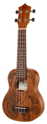 Harley Benton Hawaii Dolphin Tattoo Soprano