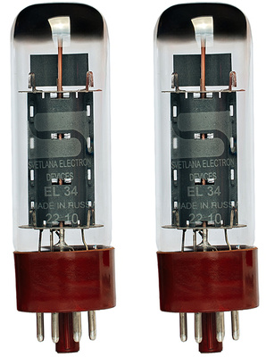Svetlana EL34 Tube Matched Pair