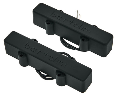 Bartolini 5-string J-Bass Set Black