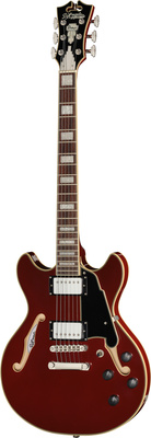 DAngelico Premier Mini DC Burnt Red