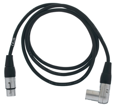 the sssnake SK233-1,5 angled XLR Patch MF