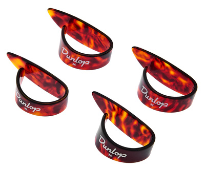 Dunlop Thumb Pick med. Shell 4er Set