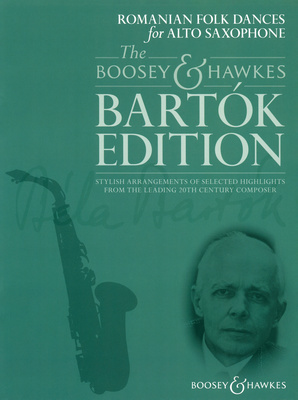Boosey & Hawkes Bartók Romanian Dances A-Sax