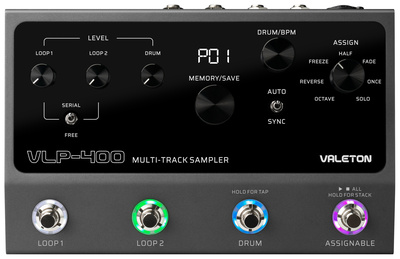 Valeton VLP-400 Multi Sampler Looper