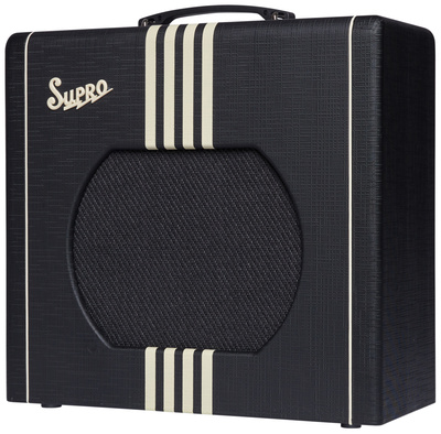 Supro Delta King 12 Black Cream V.2