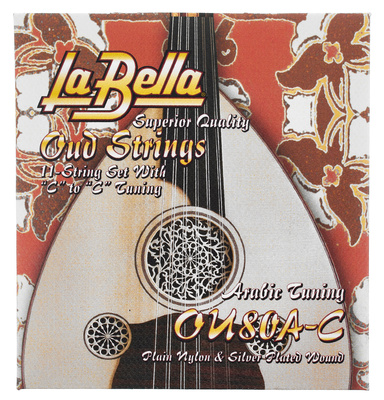 La Bella OU80A-C Oud Arabic C-C Tuning