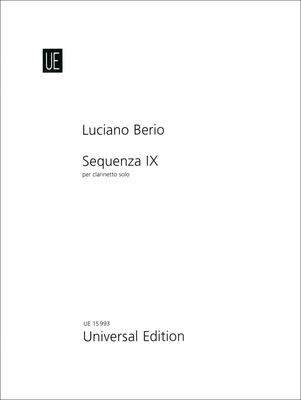 Universal Edition Berio Sequenza IX