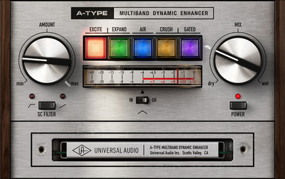 Universal Audio A-Type Multiband Dyn. Enhancer
