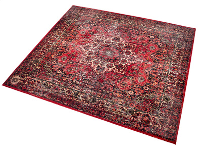 Drum N Base Vintage Drum Rug Orig. Red
