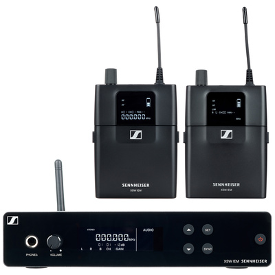 Sennheiser XSW IEM Twin A-Band Bundle