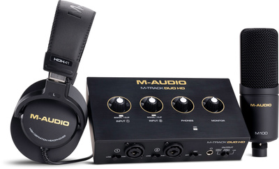 M-Audio M-Track Duo HD Producer Pack