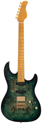 Larry Carlton S10 HSS Transparent Green LH