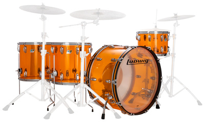 Ludwig Vistalite ZEP Set Amber