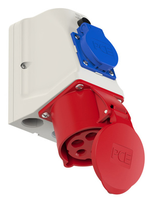 PCE 9225-6 Combo 32A 5pol Wall