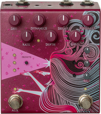 Old Blood Noise Endeavors Sunlight Stereo Reverb Maroon