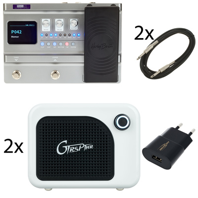 Harley Benton DNAfx GiT + Cab WH Ster Bundle