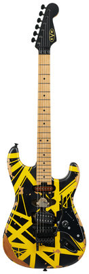 Evh Frankie Striped MN Relic B/Y