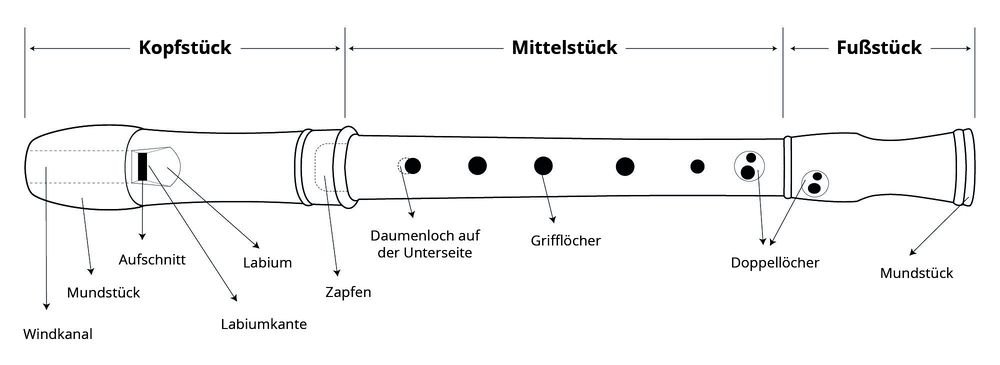 Super Blockflöten 10er Pack ideal für Musikschulen Klassen und Früherziehung! 