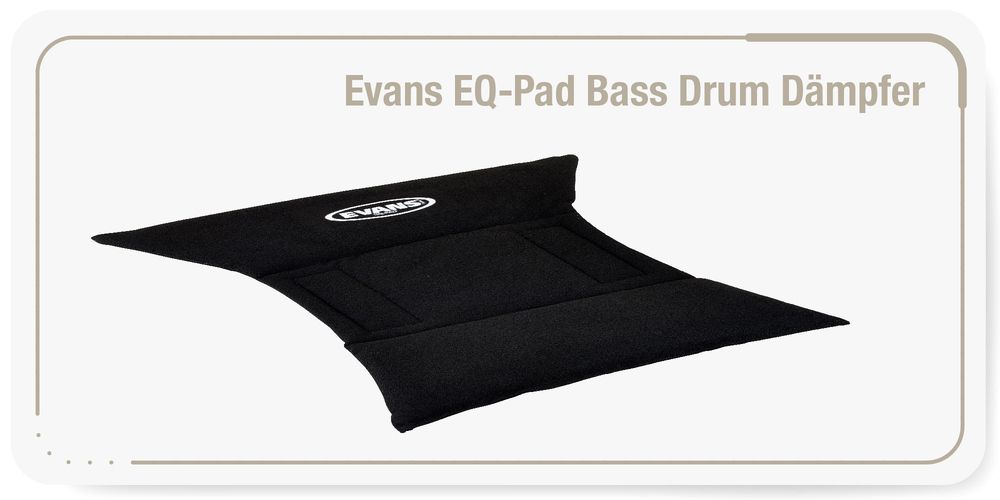 Evans EQ-Pad Bass Drum Dämpfer