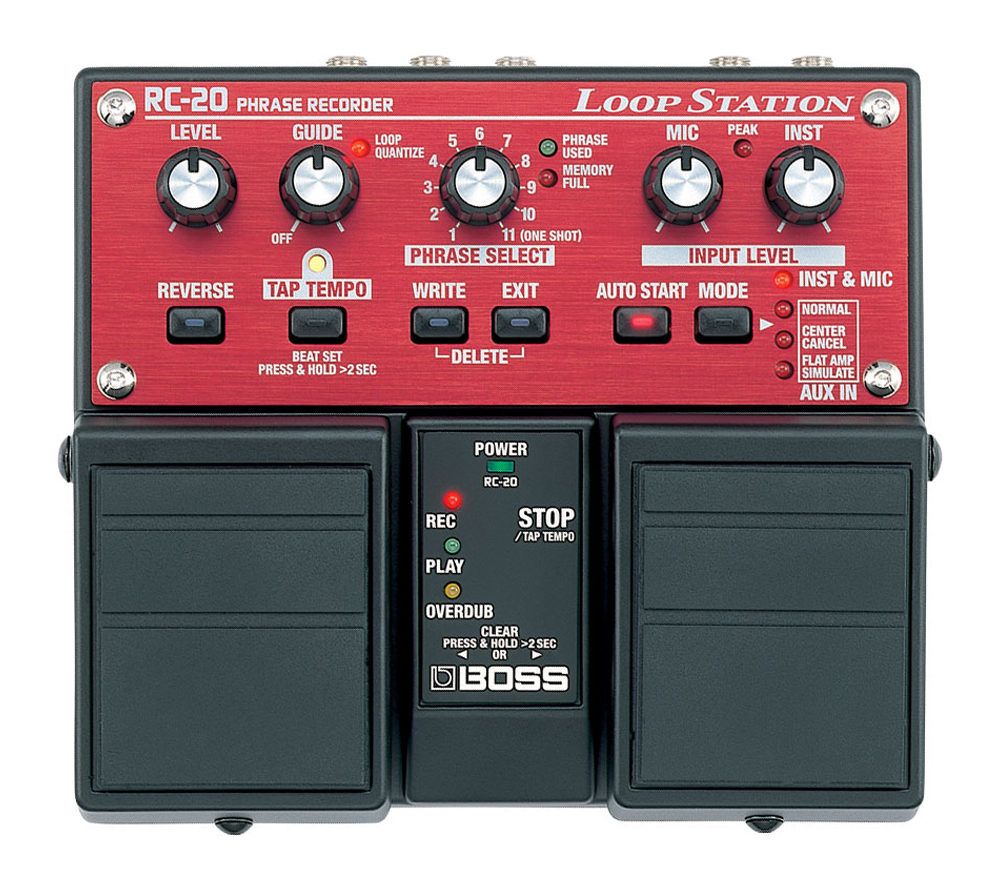Boss RC-20 Loop Station (Lizenz: CC BY-SA 3.0 https://www.boss.info/us/products/rc-20/)