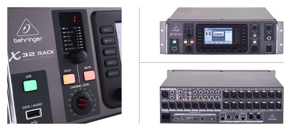 Digitaler Rackmixer für Inear Monitoring