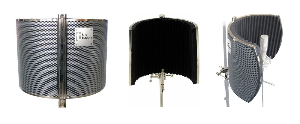 Art.-Nr. 209023 - the t.bone Micscreen Portabler Absorber Diffusor