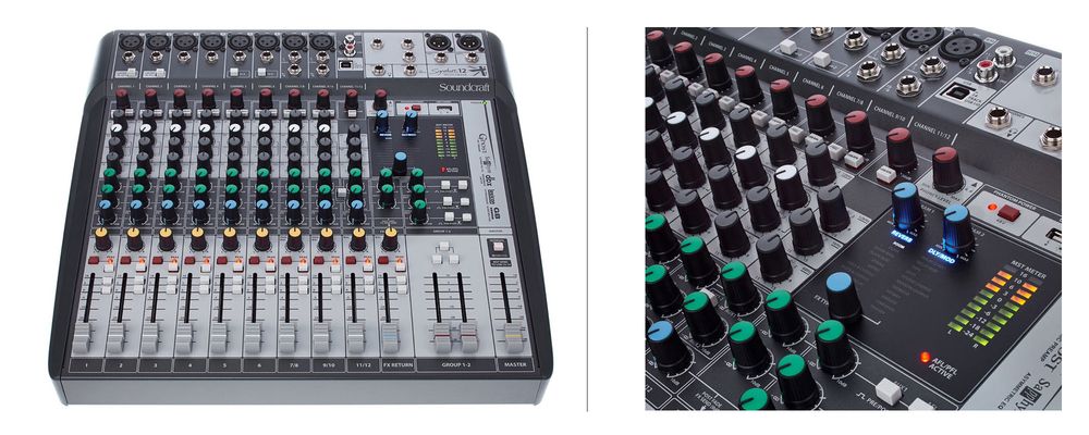 Kleiner und günstiger Analogmixer mit hochwertigen Preamps und Mehrkanalinterface