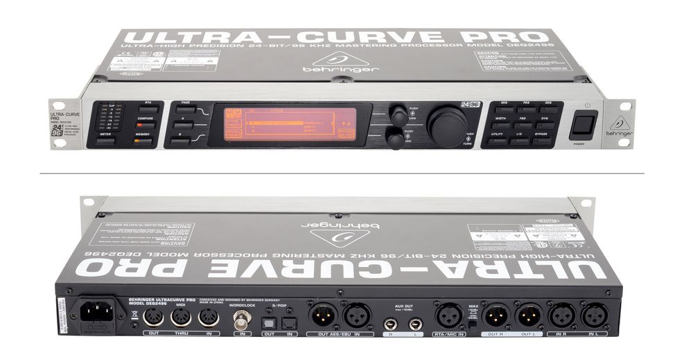 Behringer DEQ2496 Ultra-Curve Pro Mastering-Prozessor