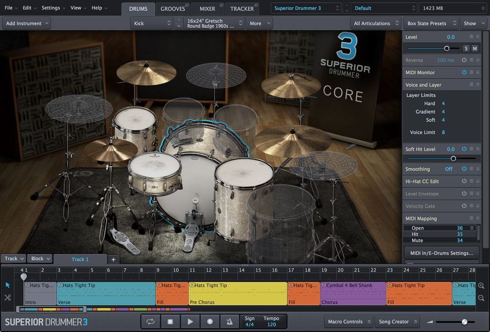 Art.-Nr. 419735 - Toontrack Superior Drummer 3