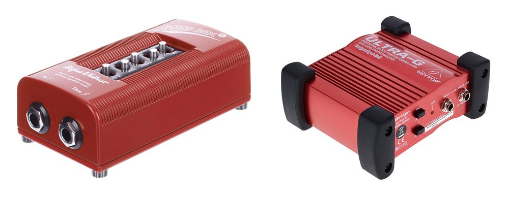 Art.-Nr. 313198 - Hughes & Kettner Red Box, Art.-Nr. 152910 Behringer GI100 Ultra-G