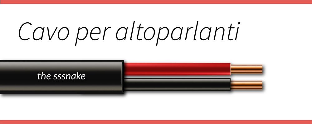 Cavo per altoparlanti