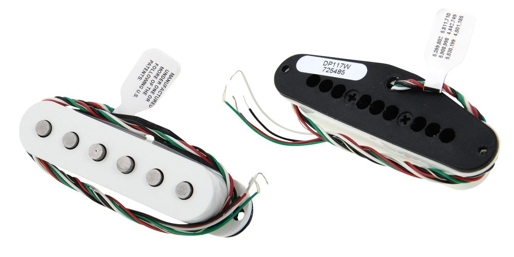 Vertikaler Humbucker im Singlecoil Format