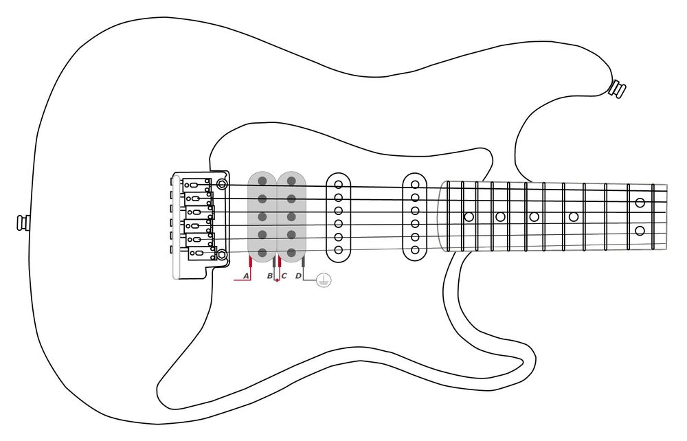 Standard-Verdrahtung (serielle Variante)