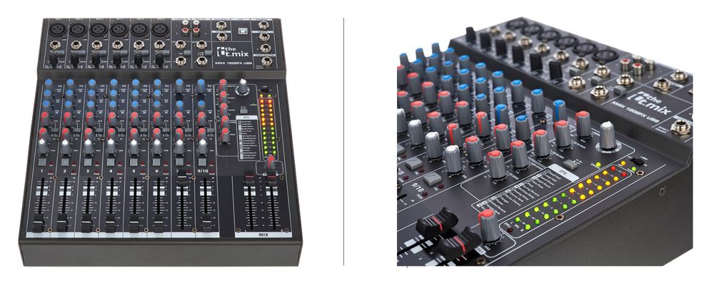 Günstiger analoger „Proberaummixer“