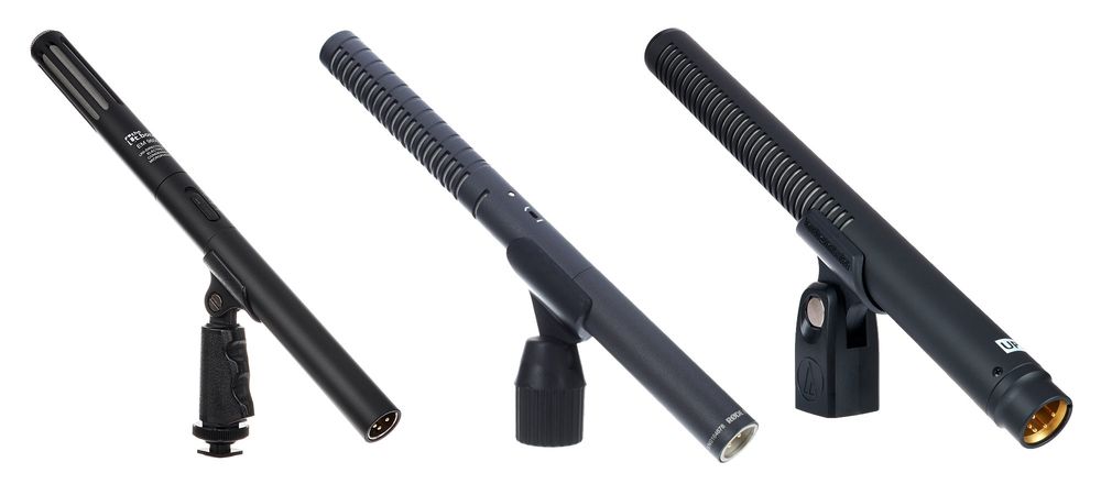 Art.-Nr. 141186 - the t.bone EM 9600 / Art.-Nr. 179393 - Rode NTG 2 Mikrofon 7 Art.-Nr. 204375 - Audio-Technica BP 4029
