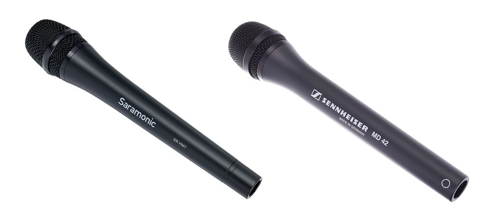 Art.-Nr. 480496 - Saramonic SR-HM7 / Art.-Nr. 164458 - Sennheiser MD42