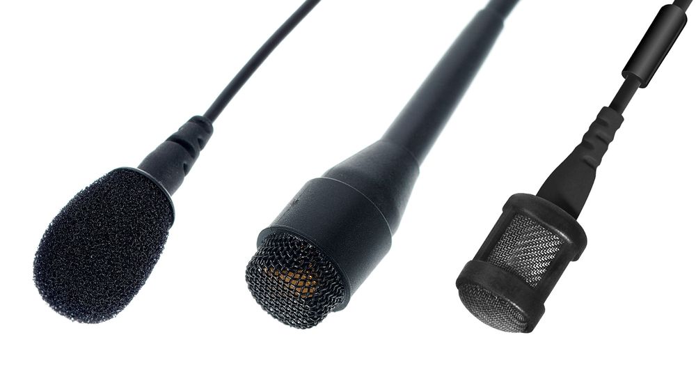 Art.-Nr. 471279 - Rode Lavalier GO / Art.-Nr. 516733 - DPA 4060-OC-C-B00 / Art.-Nr. 218101 - Sennheiser MKE 1-4