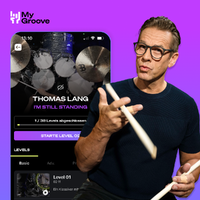 Inklusive 6 Wochen kostenloser Zugang zu MyGroove Drums
